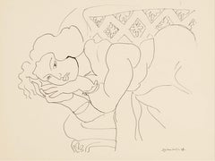 Henri Matisse, Series D, Var. 9, Drawings, Themes and Variations, 1943 (after)