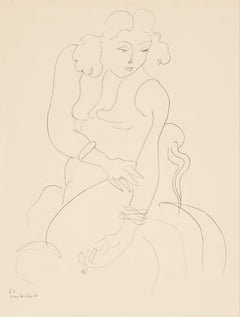 Henri Matisse, Series E, Var. 2, Drawings, Themes and Variations, 1943 (after)
