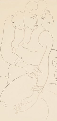 Henri Matisse, Series E, Var. 2, Drawings, Themes and Variations, 1943 (after)