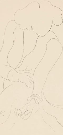 Henri Matisse, Series E, Var. 3, Drawings, Themes and Variations, 1943 (after)
