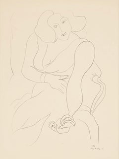 Henri Matisse, Series E, Var. 4, Drawings, Themes and Variations, 1943 (after)