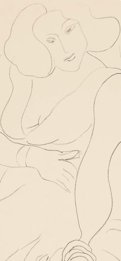 Henri Matisse, Series E, Var. 4, Drawings, Themes and Variations, 1943 (after)