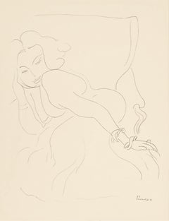 Henri Matisse, Series E, Var. 5, Drawings, Themes and Variations, 1943 (after)