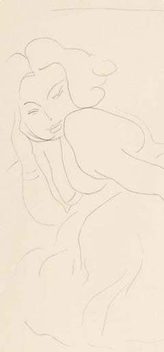 Henri Matisse, Series E, Var. 5, Drawings, Themes and Variations, 1943 (after)