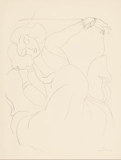 Henri Matisse, Series E, Var. 6, Drawings, Themes and Variations, 1943 (after)
