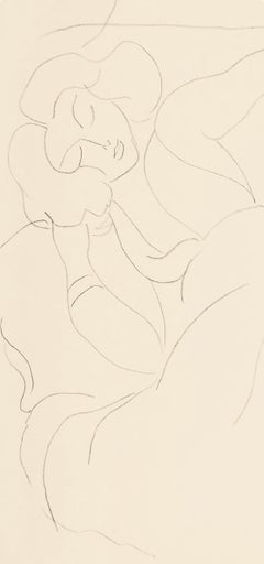 Henri Matisse, Series E, Var. 6, Drawings, Themes and Variations, 1943 (after)