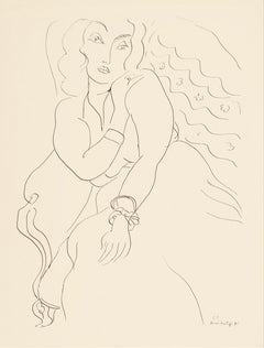 Henri Matisse, Series E, Var. 9, Drawings, Themes and Variations, 1943 (after)