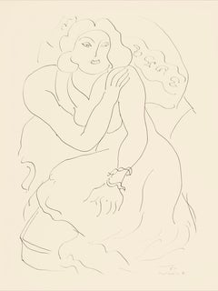 Henri Matisse, Series E, Var. 10, Drawings, Themes and Variations, 1943 (after)