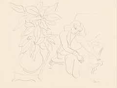 Henri Matisse, Series E, Var. 11, Drawings, Themes and Variations, 1943 (after)