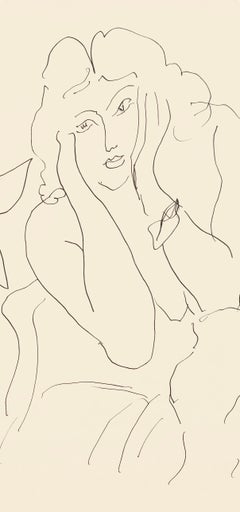 Henri Matisse, Series E, Var. 13, Drawings, Themes and Variations, 1943 (after)