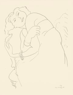 Henri Matisse, Series F, Var. 2, Drawings, Themes and Variations, 1943 (after)
