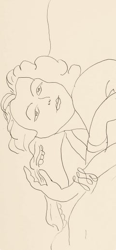 Henri Matisse, Series F, Var. 4, Drawings, Themes and Variations, 1943 (after)