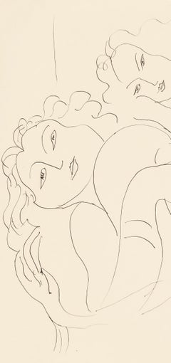 Henri Matisse, Series F, Var. 5, Drawings, Themes and Variations, 1943 (after)