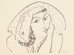 Henri Matisse, Série I, Var. 6, Dessins, thèmes et variations, 1943 (d'après)