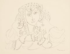 Henri Matisse, Série I, Var. 7, Dessins, Thèmes et variations, 1943 (d'après)