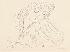 Henri Matisse, Série I, Var. 8, Dessins, Thèmes et variations, 1943 (d'après)