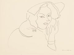 Henri Matisse, Série I, Var. 9, Dessins, Thèmes et variations, 1943 (d'après)