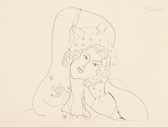 Henri Matisse, Series I, Var. 12, Drawings, Themes and Variations, 1943 (after)