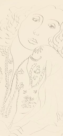 Henri Matisse, Série I, Var. 13, Dessins, Thèmes et variations, 1943 (d'après)