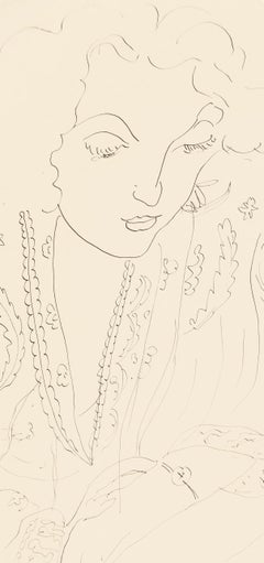 Henri Matisse, Serie I, Var. 14, Dibujos, Temas y variaciones, 1943 (según)