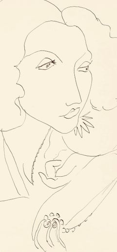 Henri Matisse, Series I, Var. 15, Drawings, Themes and Variations, 1943 (after)