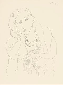 Henri Matisse, Series K, Var. 1, Drawings, Themes and Variations, 1943 (after)
