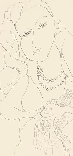 Henri Matisse, Series K, Var. 1, Drawings, Themes and Variations, 1943 (after)