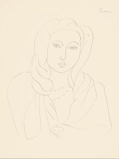 Henri Matisse, Series K, Var. 2, Drawings, Themes and Variations, 1943 (after)