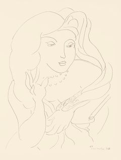 Henri Matisse, Series K, Var. 3, Drawings, Themes and Variations, 1943 (after)