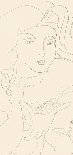 Henri Matisse, Series K, Var. 3, Drawings, Themes and Variations, 1943 (after)