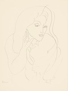 Henri Matisse, Series K, Var. 4, Drawings, Themes and Variations, 1943 (after)
