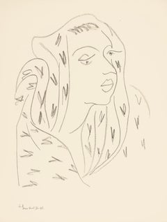 Henri Matisse, Series L, Var. 8, Drawings, Themes and Variations, 1943 (after)