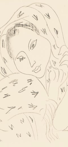 Henri Matisse, Series L, Var. 9, Drawings, Themes and Variations, 1943 (after)