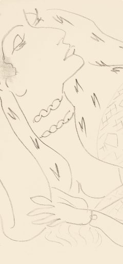 Henri Matisse, Série L, Var. 15, Dessins, Thèmes et variations, 1943 (d'après)