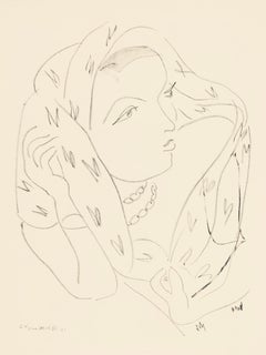 Henri Matisse, Série L, Var. 16, Dessins, Thèmes et variations, 1943 (d'après)