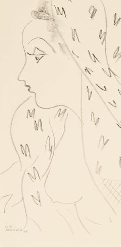 Henri Matisse, Série L, Variante 17, Dessins, Thèmes et variations, 1943 (d'après)