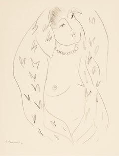 Henri Matisse, Series L, Var. 18, Drawings, Themes and Variations, 1943 (after)