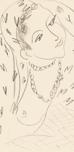 Henri Matisse, Série L, Var. 19, Dessins, Thèmes et variations, 1943 (d'après)