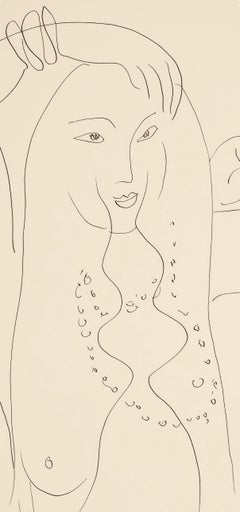Henri Matisse, Series N, Var. 6, Drawings, Themes and Variations, 1943 (after)