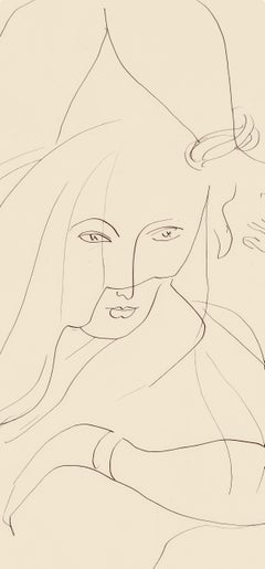 Henri Matisse, Series N, Var. 7, Drawings, Themes and Variations, 1943 (after)