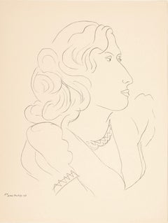Henri Matisse, Series O, Var. 4, Drawings, Themes and Variations, 1943 (after)