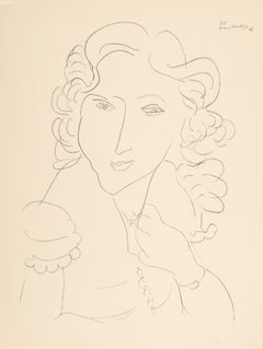 Henri Matisse, Series O, Var. 5, Drawings, Themes and Variations, 1943 (after)