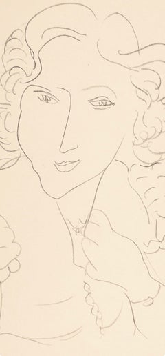 Henri Matisse, Series O, Var. 5, Drawings, Themes and Variations, 1943 (after)