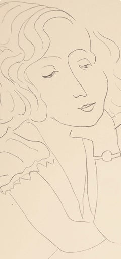 Henri Matisse, Series O, Var. 6, Drawings, Themes and Variations, 1943 (after)