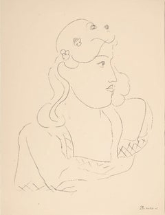 Henri Matisse, Series O, Var. 9, Drawings, Themes and Variations, 1943 (after)