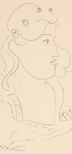 Henri Matisse, Series O, Var. 9, Drawings, Themes and Variations, 1943 (after)