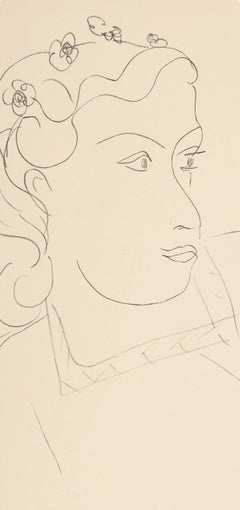Henri Matisse, Series O, Var. 10, Drawings, Themes and Variations, 1943 (after)