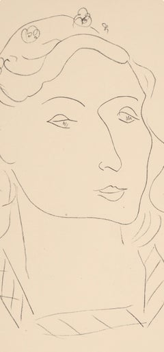 Henri Matisse, Serie O, Var. 11, Dibujos, Temas y variaciones, 1943 (según)