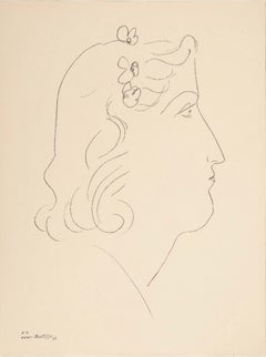 Henri Matisse, Series O, Var. 13, Drawings, Themes and Variations, 1943 (after)