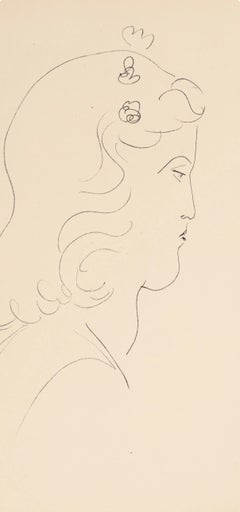 Henri Matisse, Series O, Var. 14, Drawings, Themes and Variations, 1943 (after)
